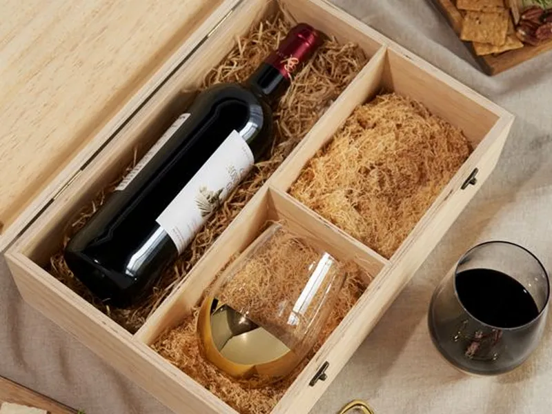 2 Piece luxury Wine Set Gift Box