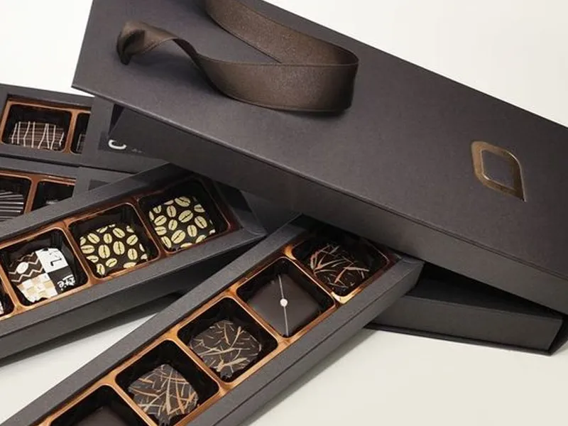 Luxury Book-Shaped Rigid Chocolate Box