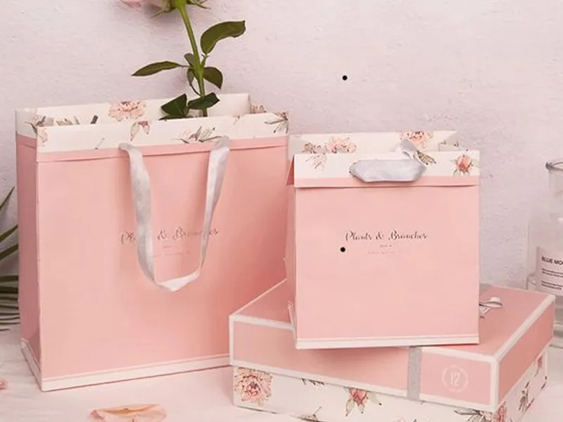 Luxury Pink Flamingo Clothing Gift Packaging Box