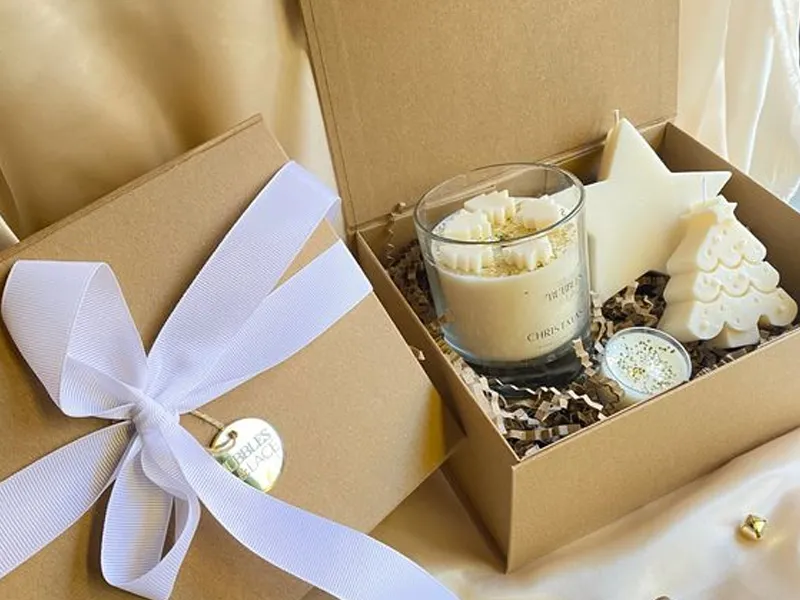 Private Label holiday Candle Gift Box