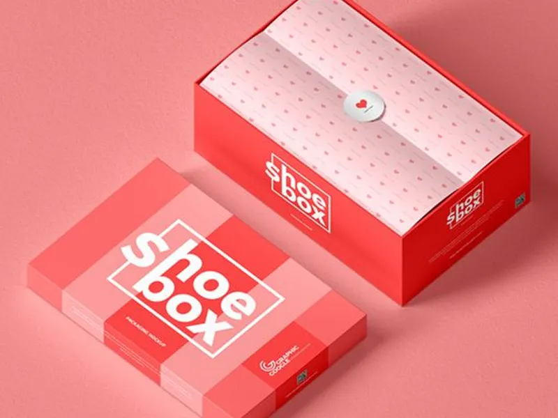 Red Shoes Packaging Box