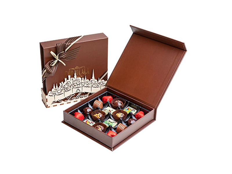 Luxury Book-Shaped Rigid Chocolate Box