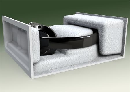 A Packaging with Interior Cradle